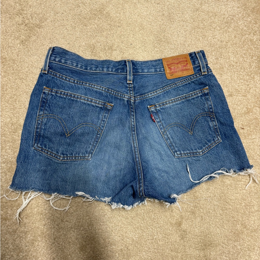 Levi 501 denim shorts